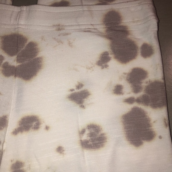 MONROW ELASTIC WAIST SWEATS WITH CLOUD TIE DYE - Picture 5 of 6